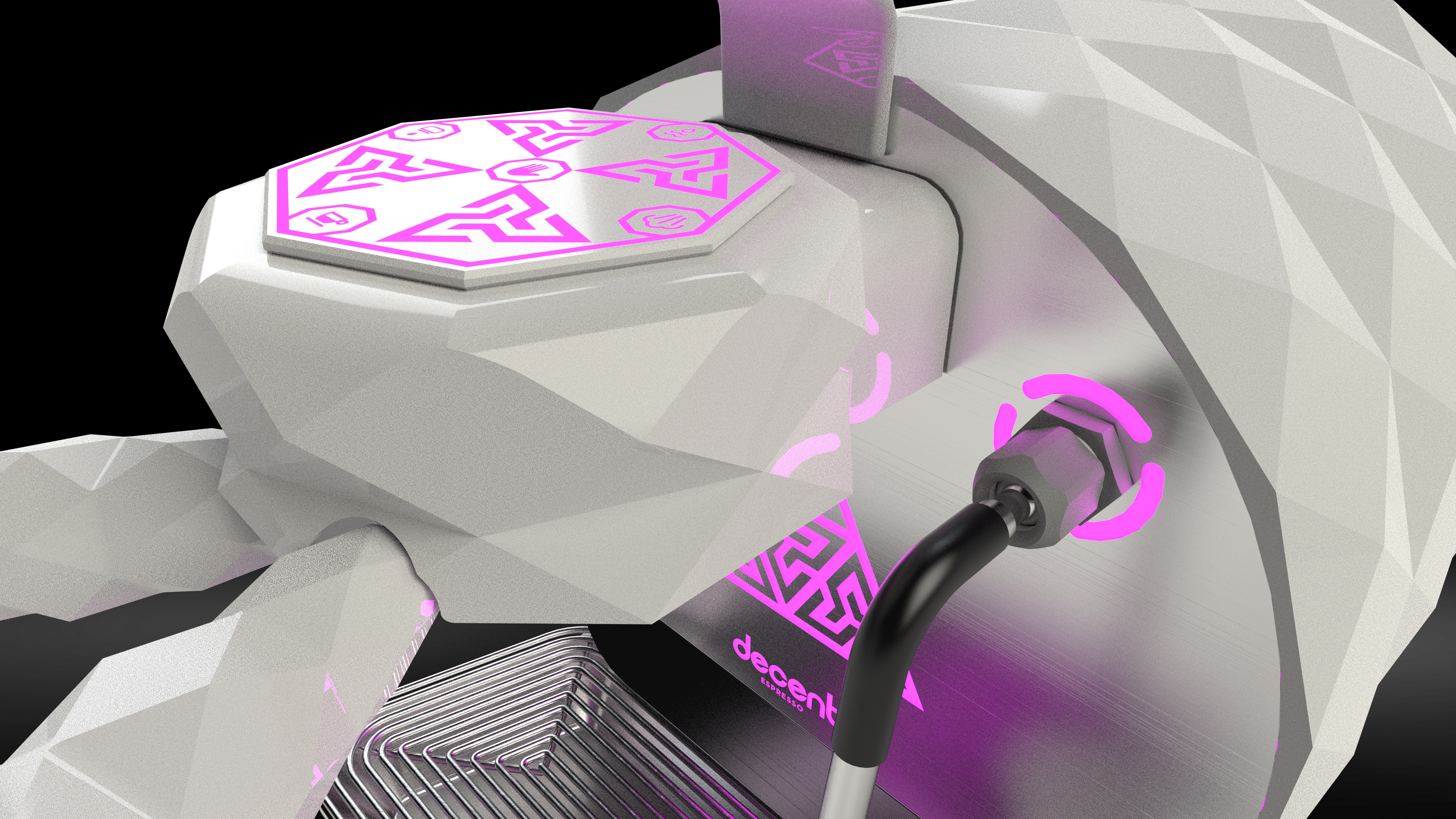 Diseño 3D por Metalmilitan para Decent Espresso | Diseño #26747013