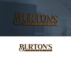 Design de Logo par MaToTiPiLa pour Burton’s Clothing Co.  | Design : #26693566