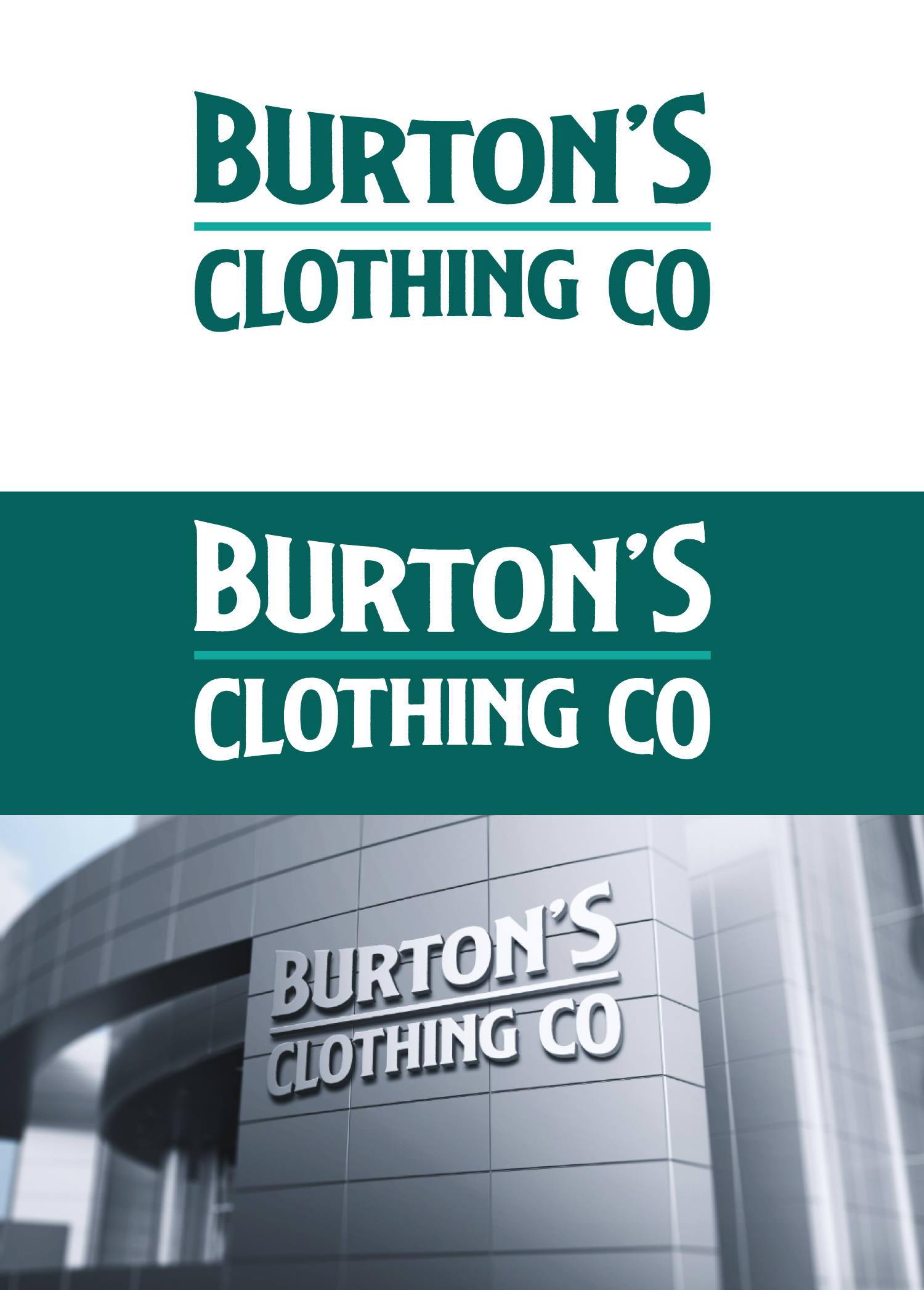 Design de Logo par Rubia@ pour Burton’s Clothing Co.  | Design #26697699