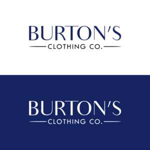 Design de Logo par dipikapcyart pour Burton’s Clothing Co.  | Design : #26696679