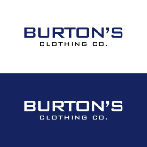 Design de Logo par dipikapcyart pour Burton’s Clothing Co.  | Design : #26696697