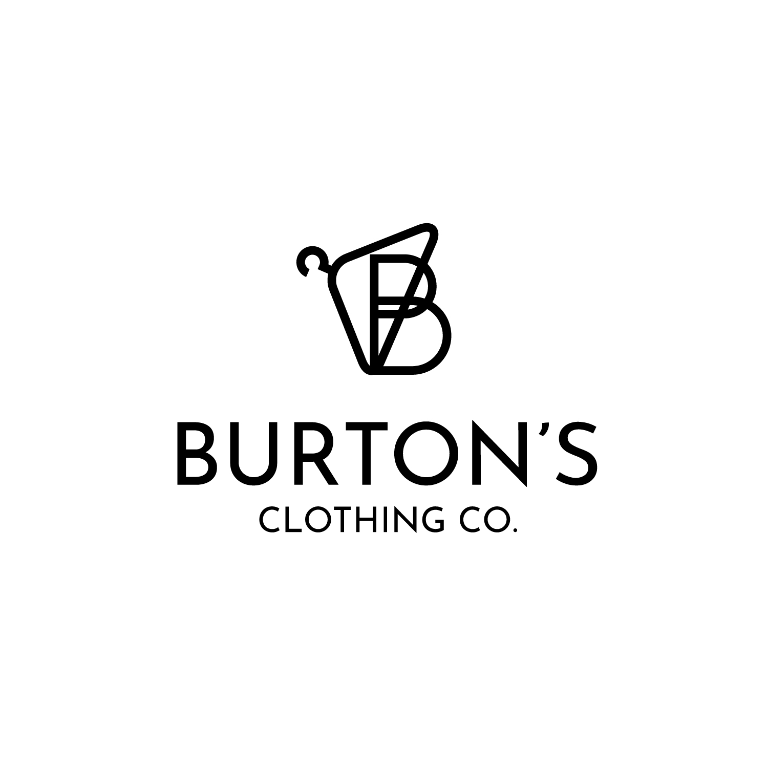 Logo Design by geni for Burton’s Clothing Co.  | Design #26695035