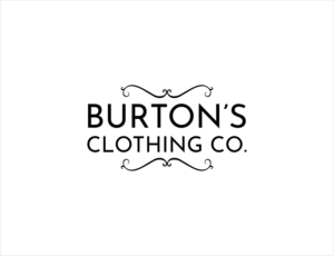 BURTON’S CLOTHING CO. | Logo Design by BNdesigner