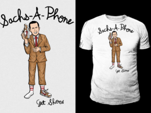 Sachs-a-phone | Diseño de Camiseta por Falih A