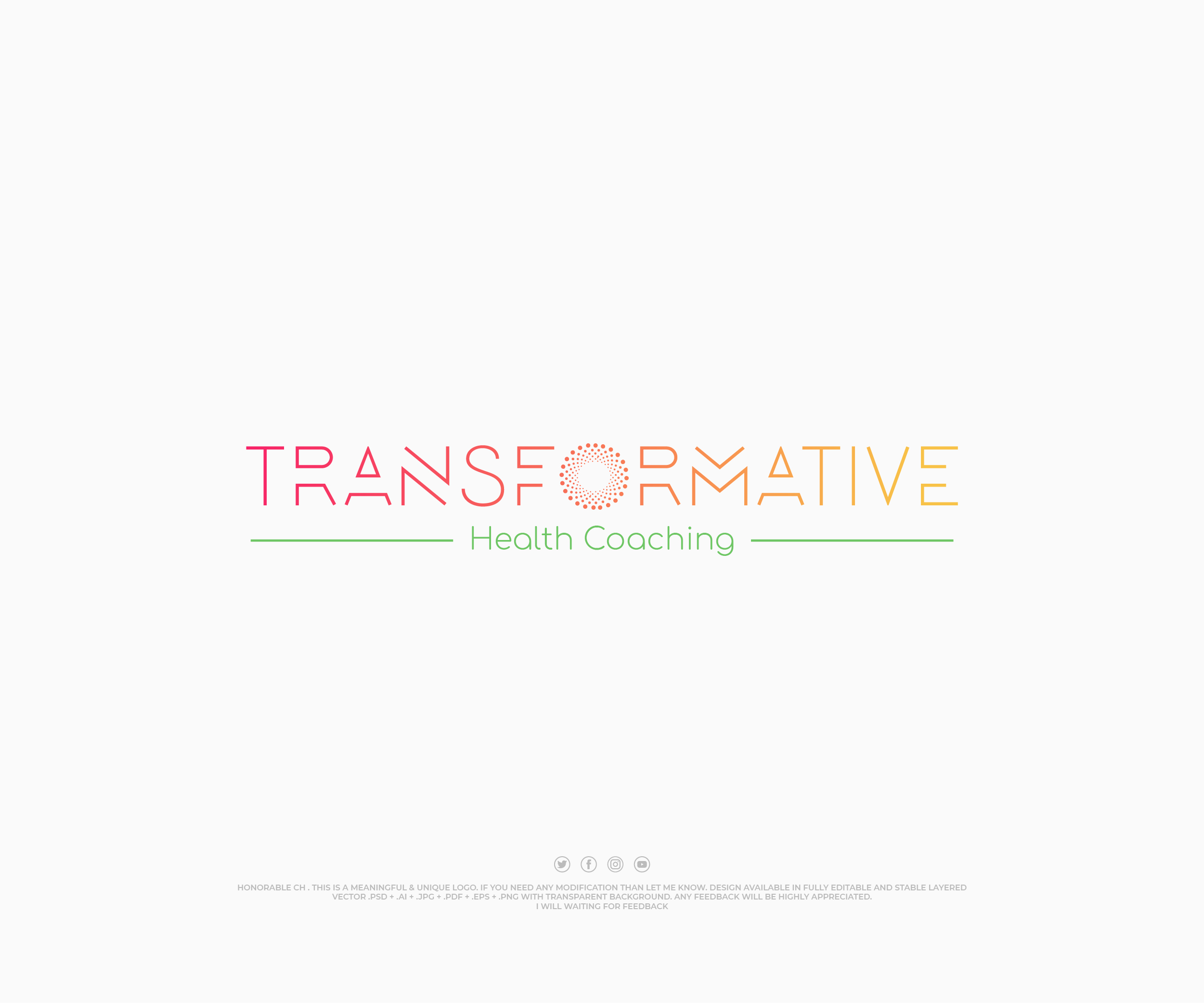 Logo Design by Riad | Branding & Logo Expert for Transformative Health Coaching | Design #26704703