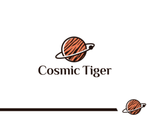 Cosmic Tiger | Logo Design by Fat Bat Man