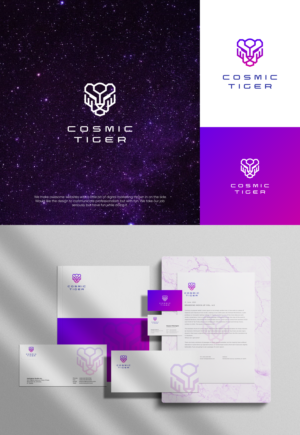 Logo Design by meolico for Cosmic Tiger Media | Design #26695885