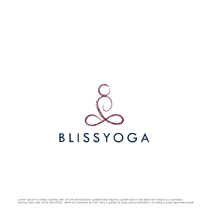 Bliss Yoga | Logo Design by Potatow