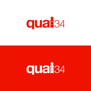 Quai34 | Logo Design by Filo F