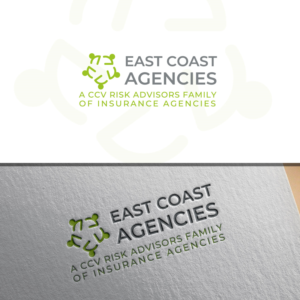 East Coast Agencies - A CCV Risk Advisors family of insurance agencies | Logo Design by FourtuneDesign