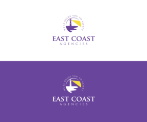 East Coast Agencies - A CCV Risk Advisors family of insurance agencies | Logo Design by Iris 3