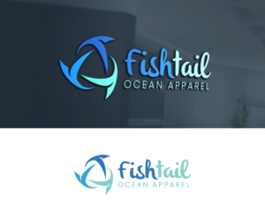 Logo Design by MaToTiPiLa for Fishtail Ocean Apparel | Design: #26705563