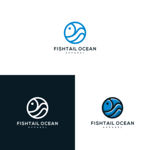 Logo Design by febrie for Fishtail Ocean Apparel | Design: #26697902