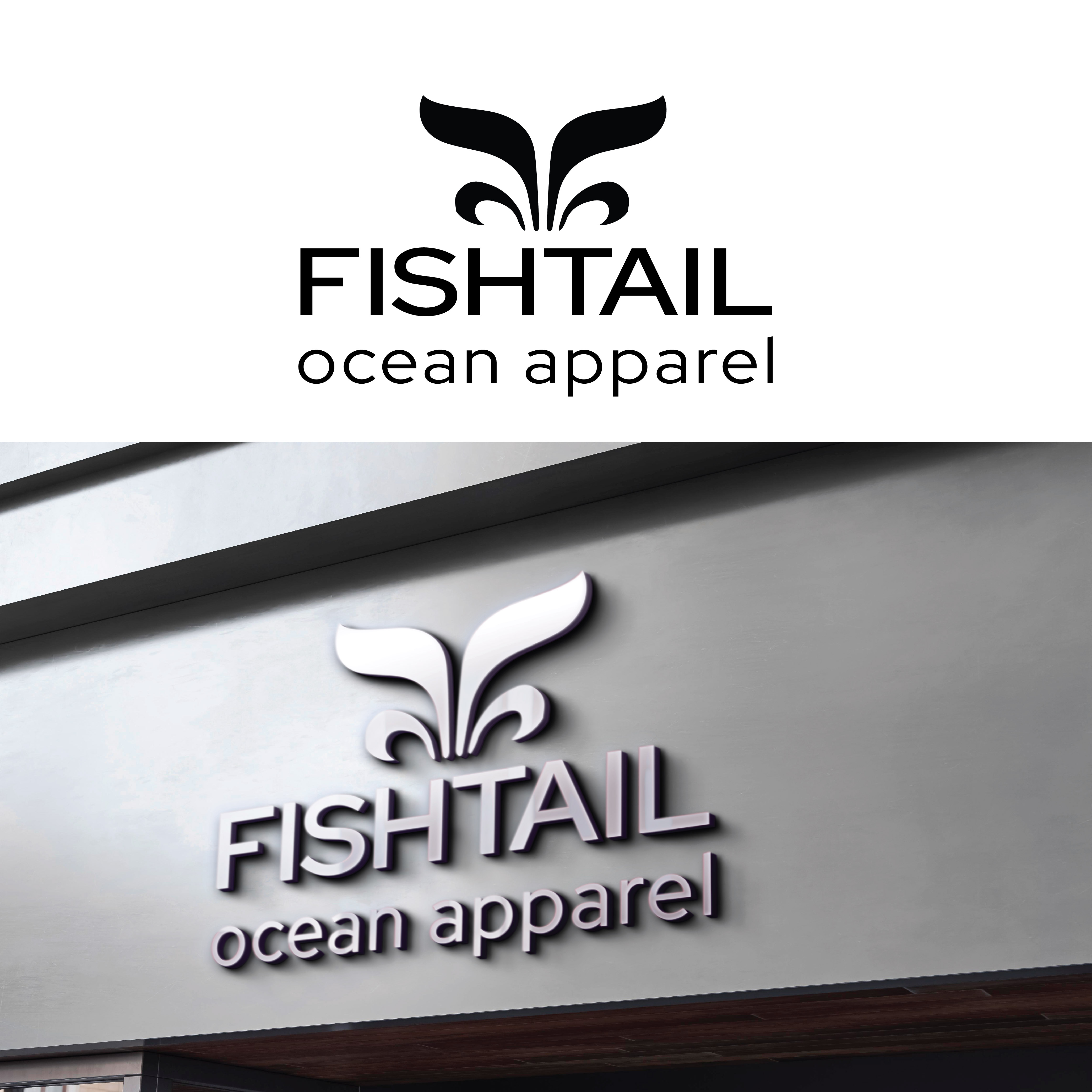 Logo-Design von NandanG für Fishtail Ocean Apparel | Design #26725810