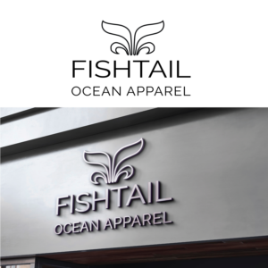 Logo Design by NandanG for Fishtail Ocean Apparel | Design: #26725811
