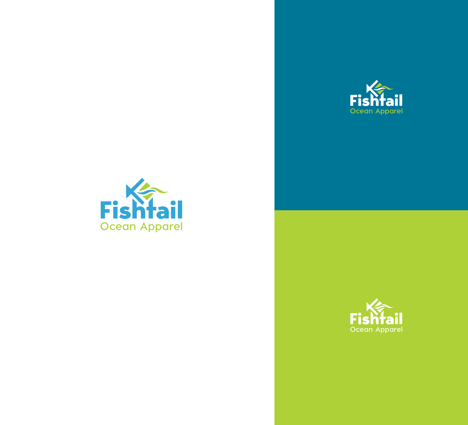 Logo Design by Grapflix 2022 for Fishtail Ocean Apparel | Design #26714591