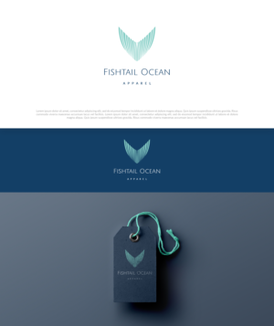 Logo-Design von christianpoetoe für Fishtail Ocean Apparel | Design: #26703831