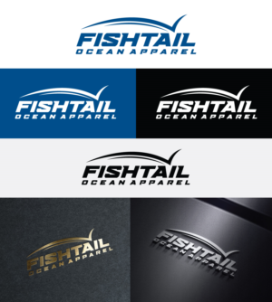 Logo-Design von Atec für Fishtail Ocean Apparel | Design: #26726854
