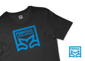Logo-Design von aquabomb26 für Fishtail Ocean Apparel | Design #26705921