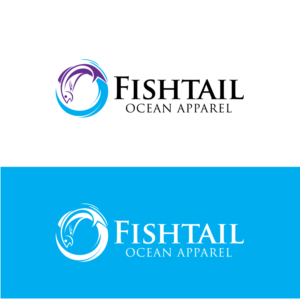 Logo Design by rozT for Fishtail Ocean Apparel | Design: #26734326