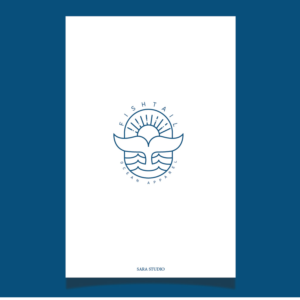 Logo Design by Sarastudioo for Fishtail Ocean Apparel | Design: #26726505