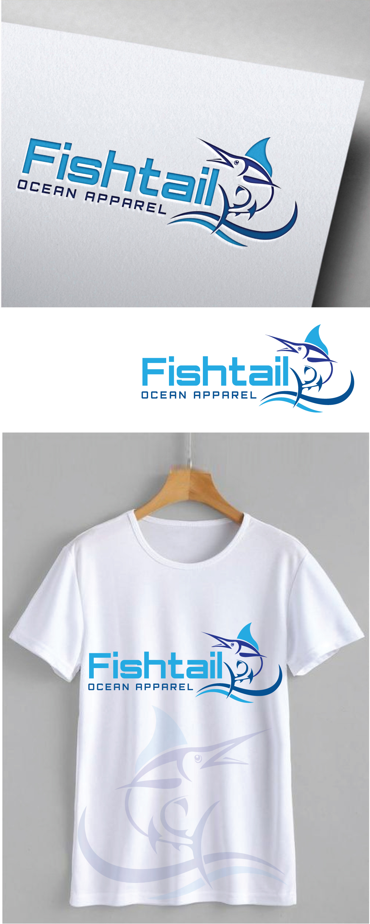 Design de Logo par HEAVEN ART pour Fishtail Ocean Apparel | Design #26701874