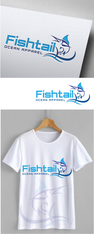 Fishtail Ocean Apparel | Logo Design by HEAVEN ART