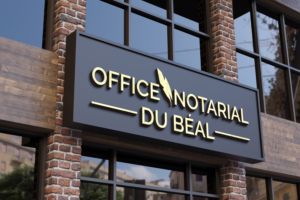 Office Notarial du Béal | Logo Design by makerlogoz