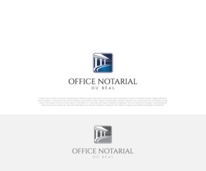 Office Notarial du Béal | Logo Design by TrisDesign
