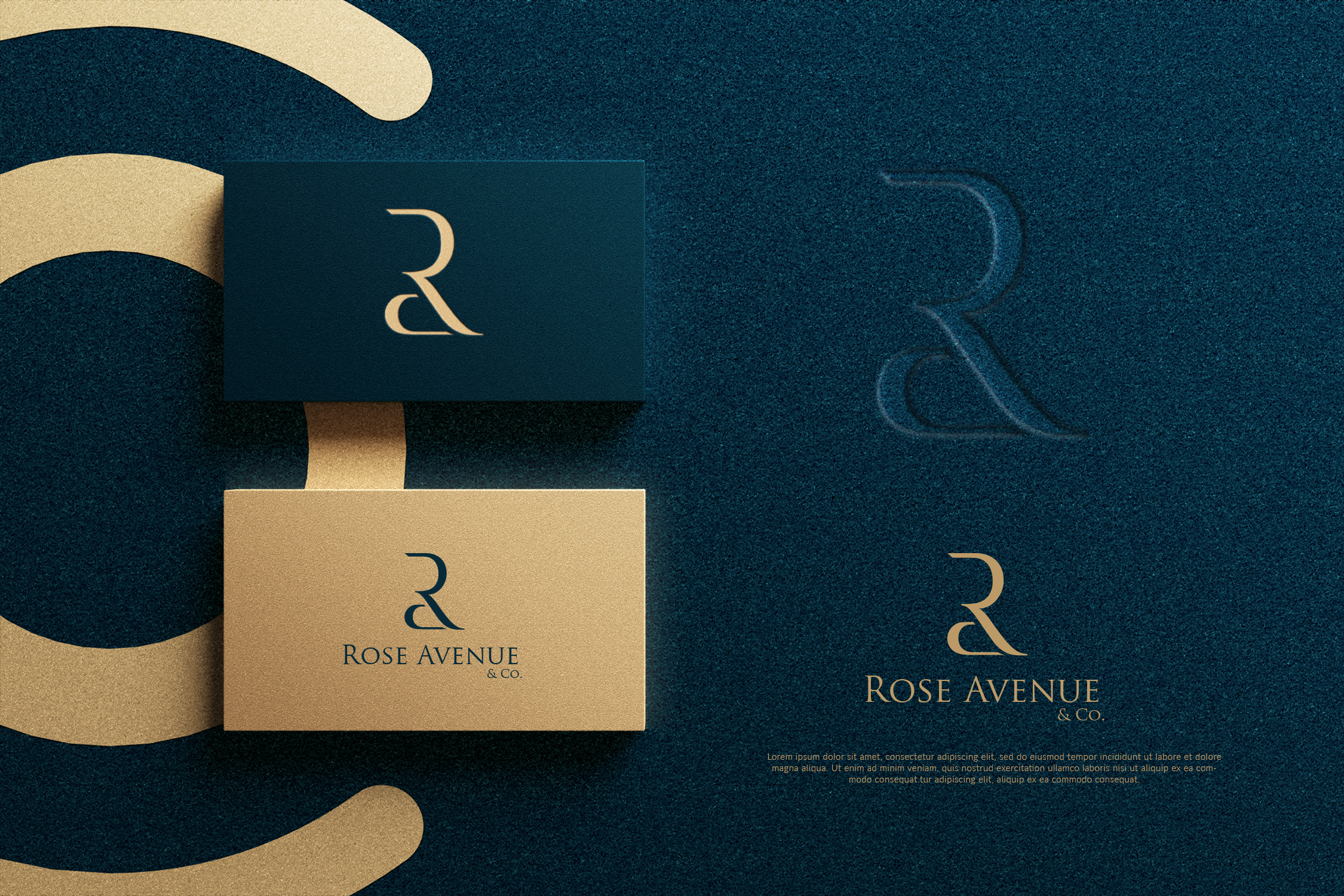 Logo Design by Madink Studios for Rose Avenue and co | Design: #26714526