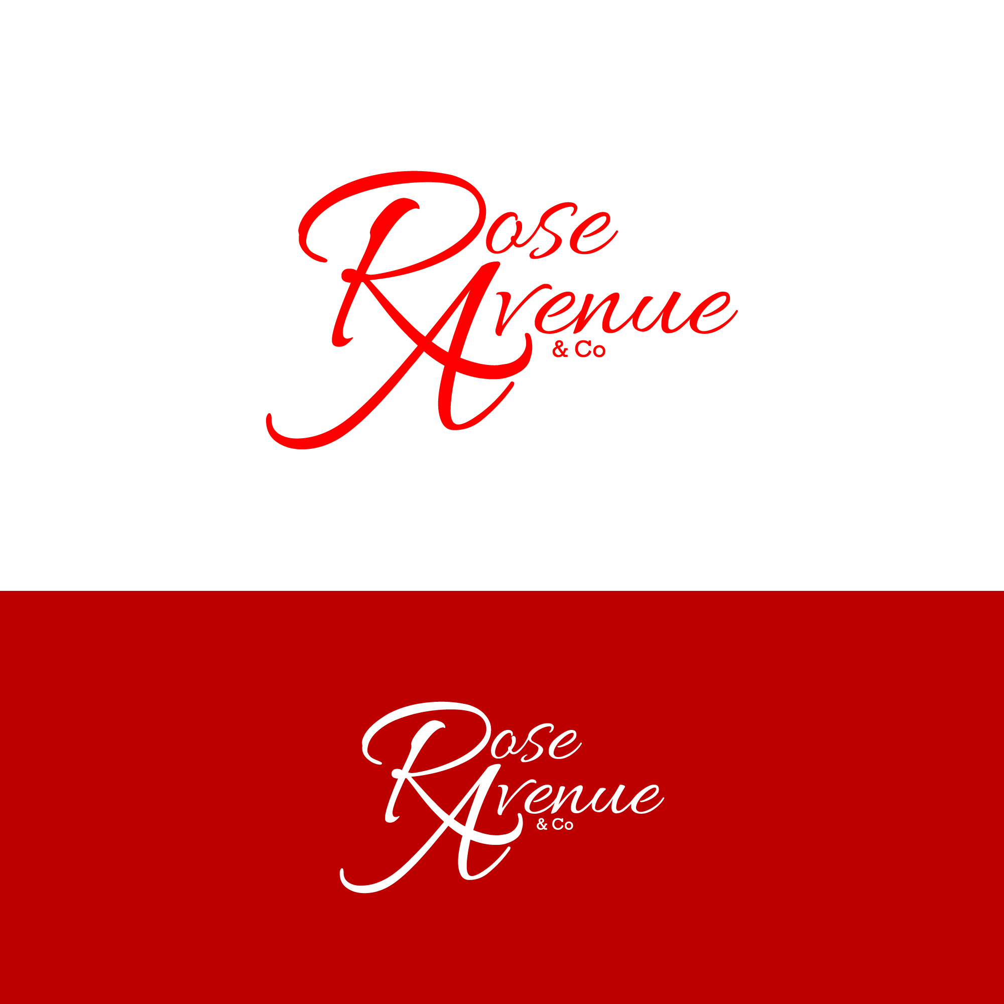 Logo Design by KENGZ for Rose Avenue and co | Design #26732123
