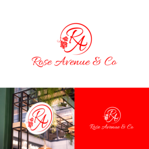 Logo Design by KENGZ for Rose Avenue and co | Design: #26732137