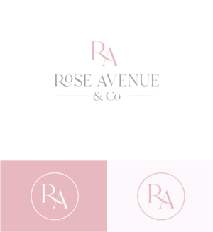 Rose Avenue & Co | Logo Design by Birdcage