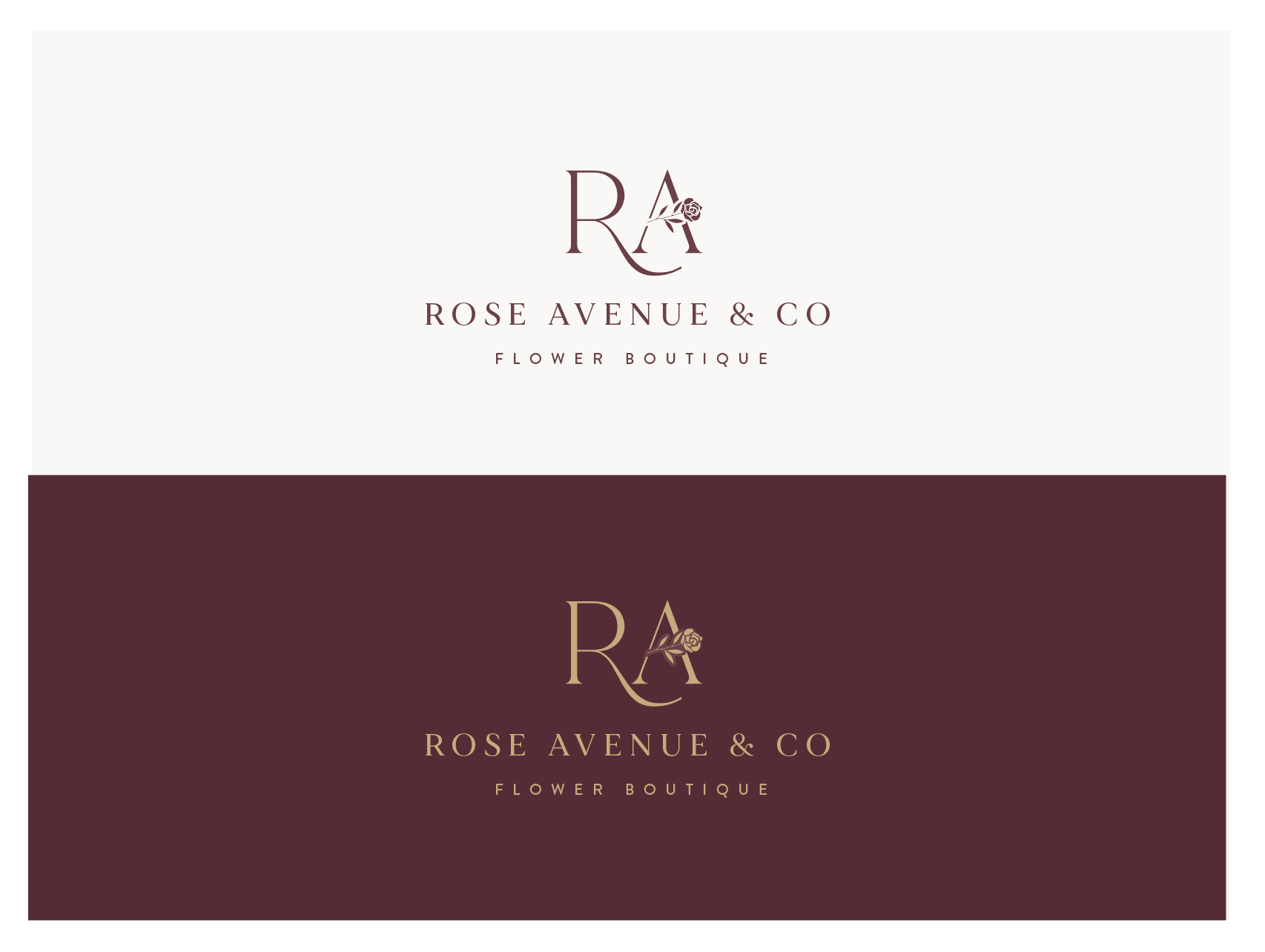 Logo Design by wonderland for Rose Avenue and co | Design #26701611