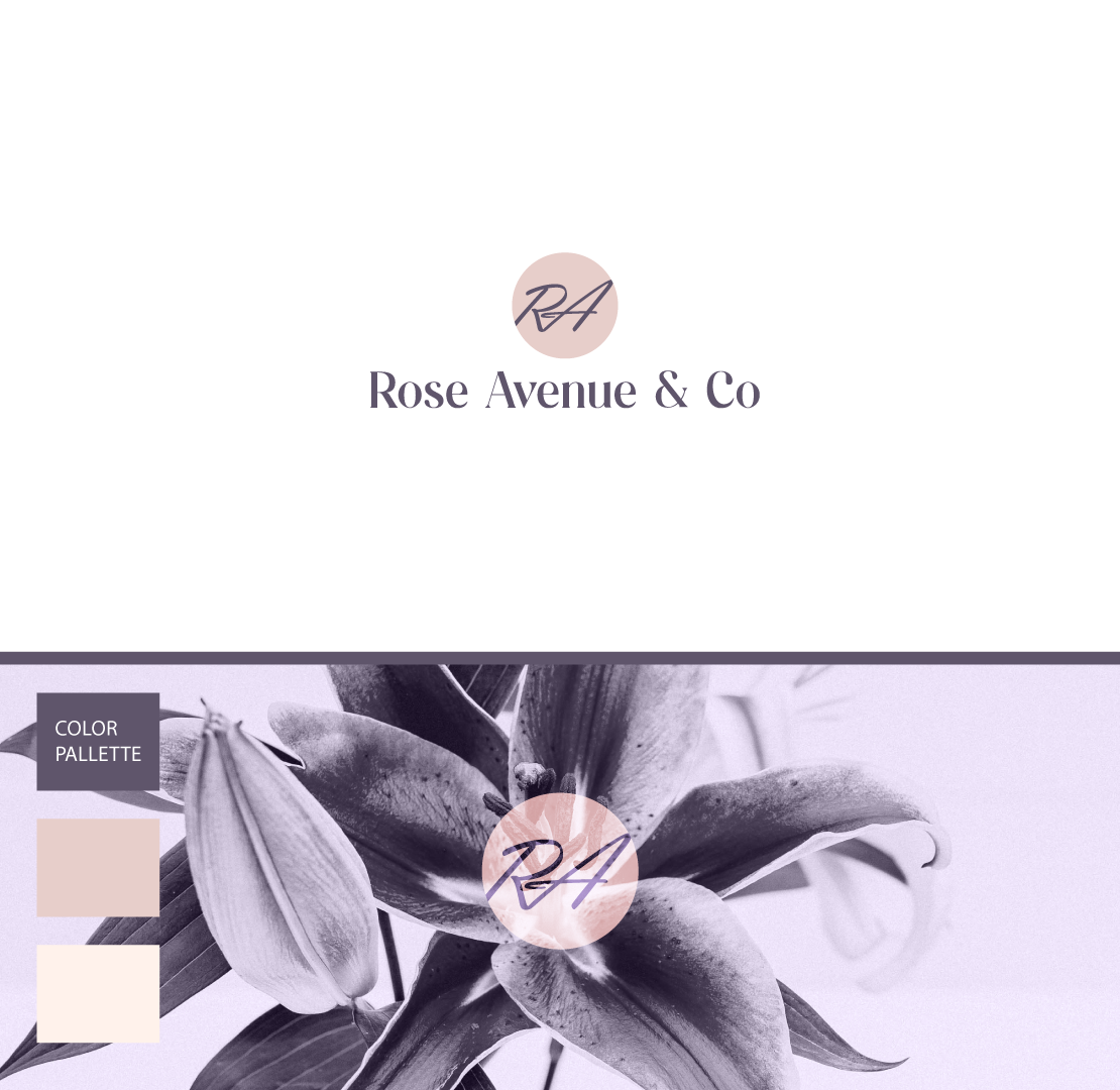 Logo Design by HYPdesign for Rose Avenue and co | Design #26700400