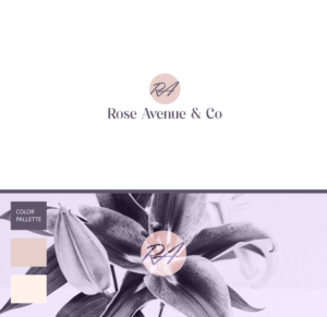 Rose Avenue & Co | Logo Design by HYPdesign