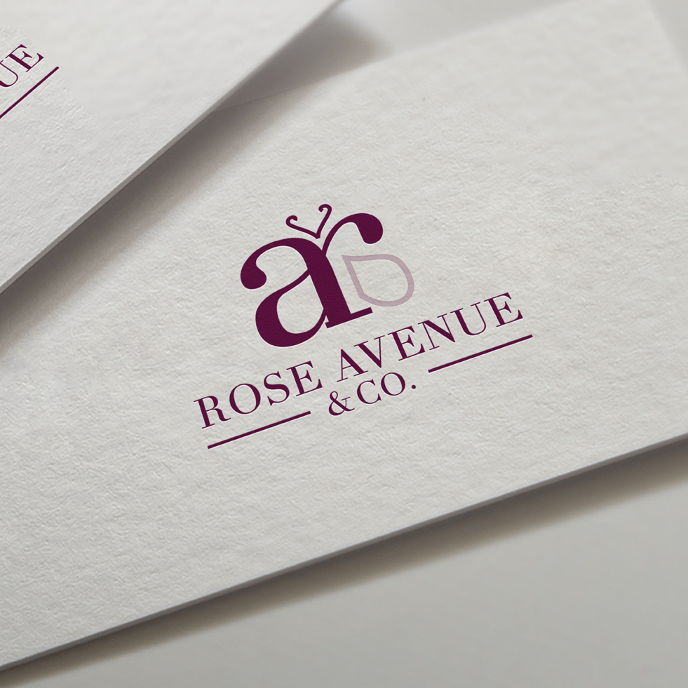 Logo Design by WeiArts for Rose Avenue and co | Design #26697747