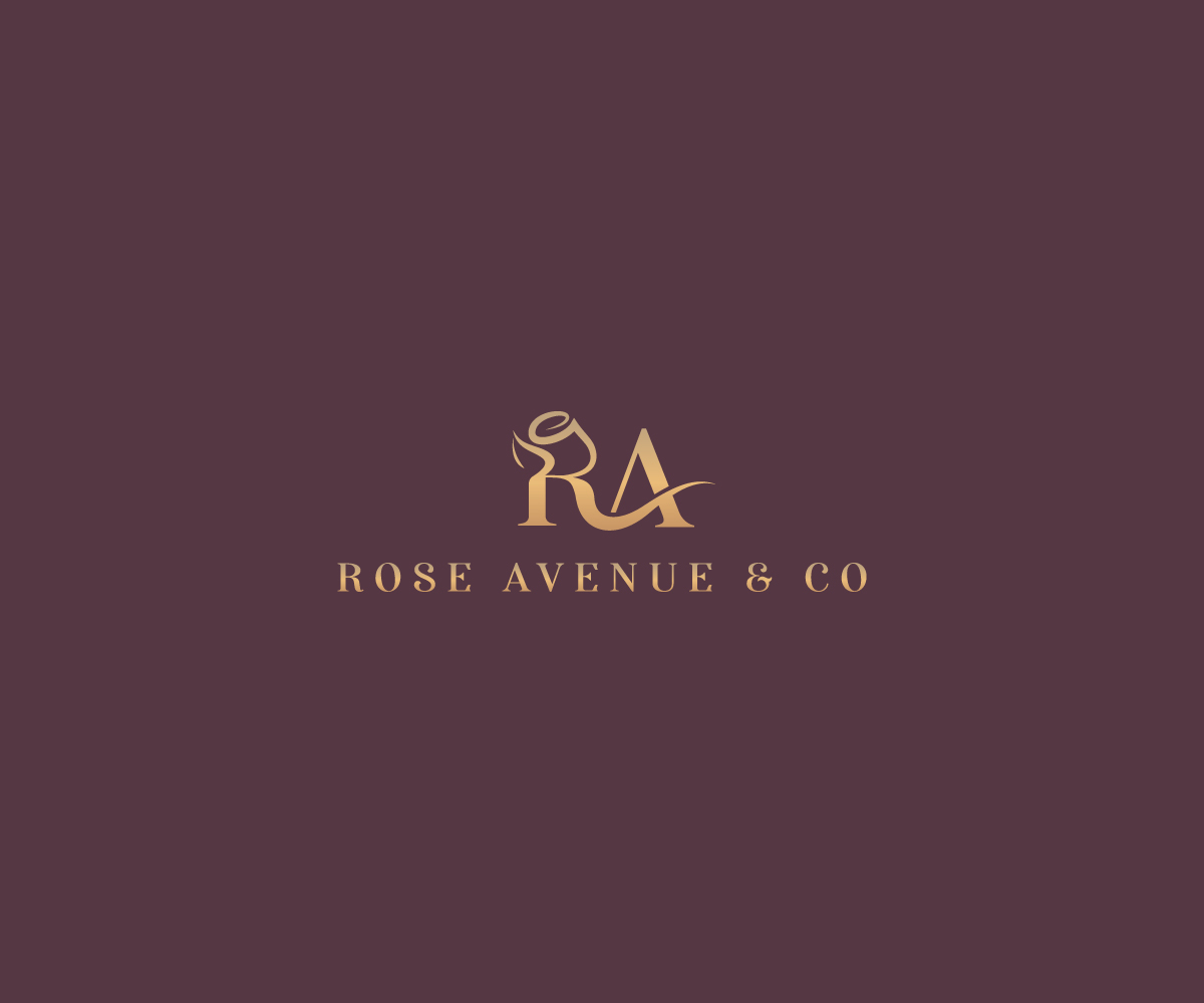 Logo Design by ecorokerz for Rose Avenue and co | Design #26699215