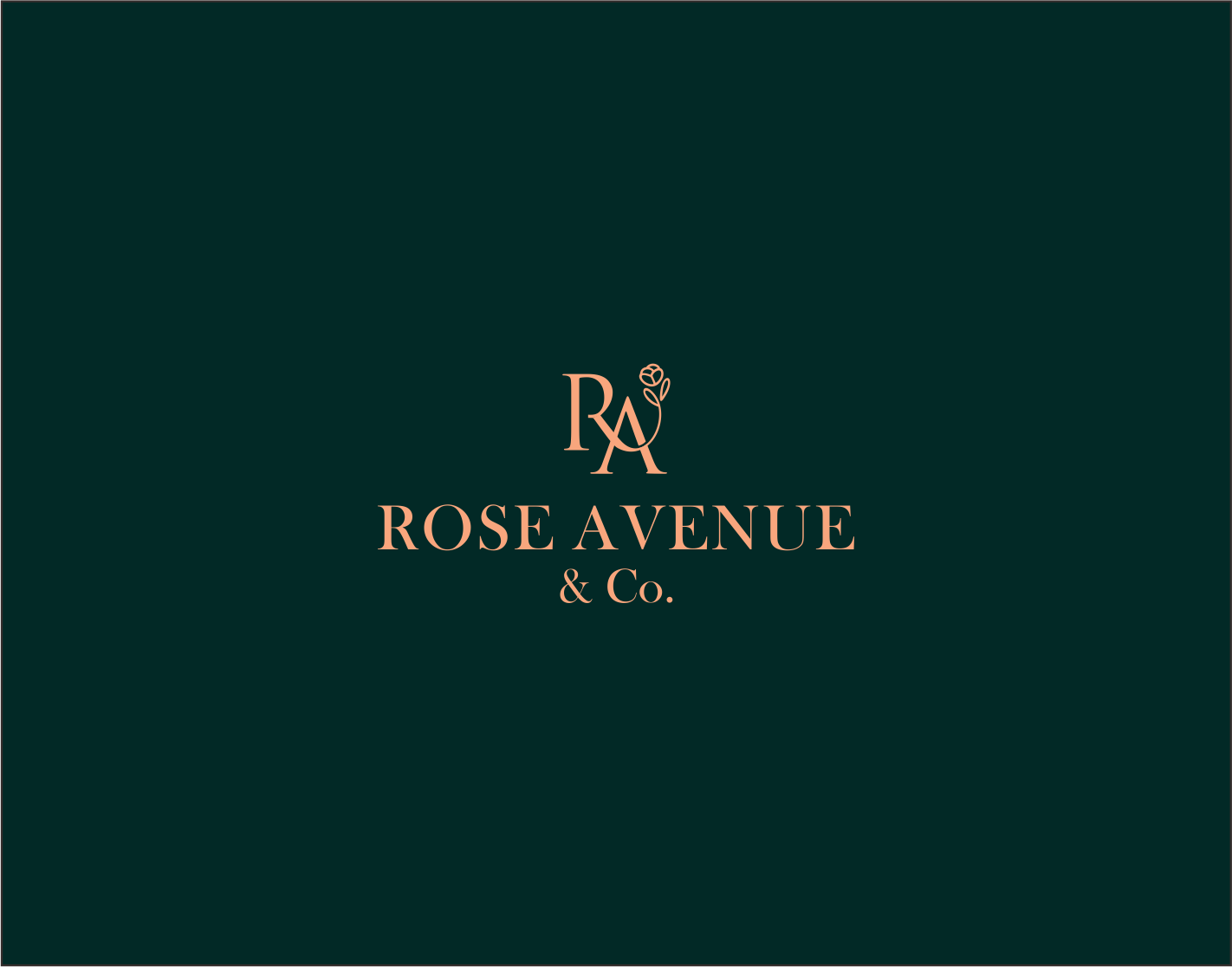 Logo Design by Gree™ for Rose Avenue and co | Design #26698950