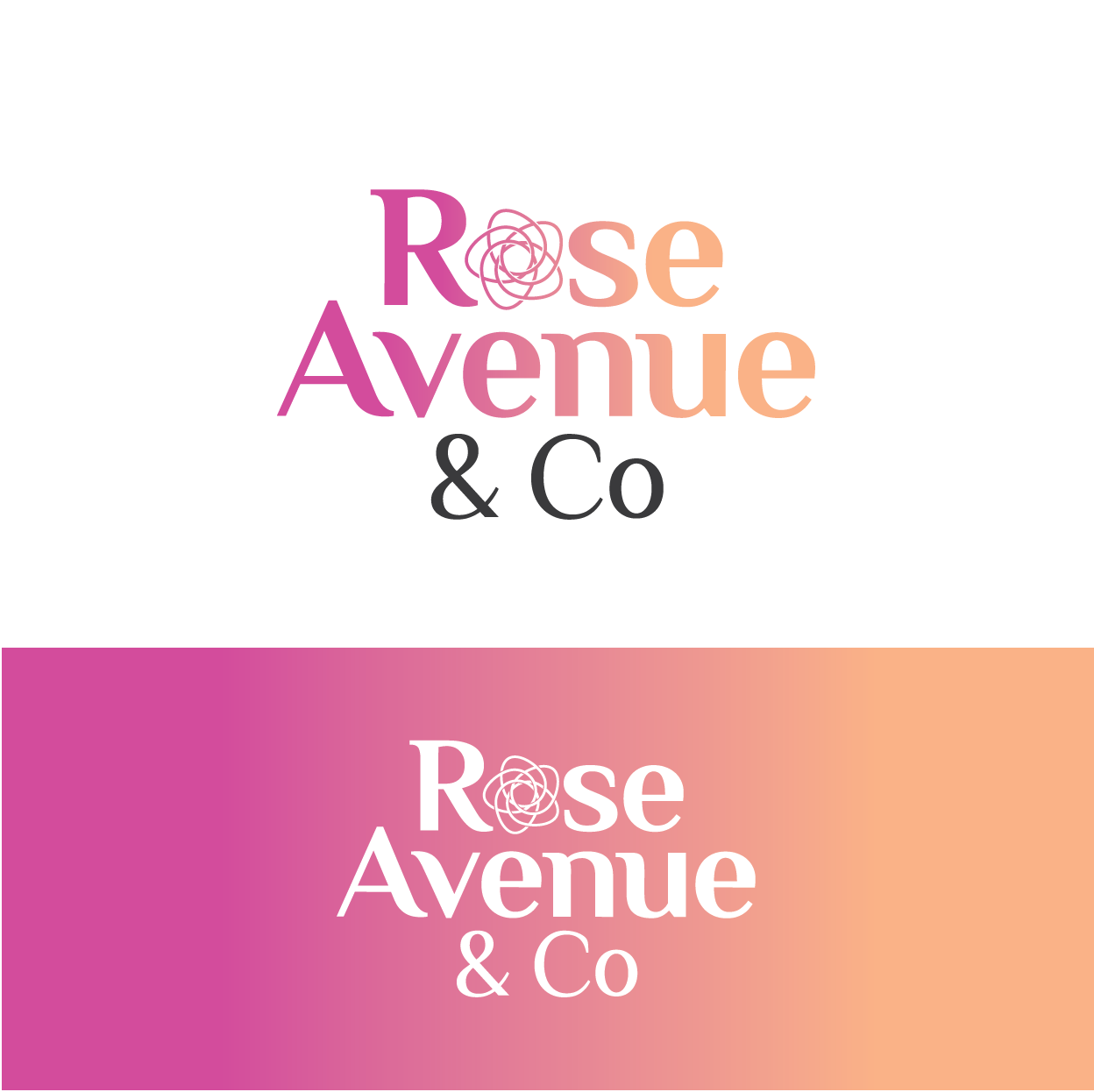 Logo Design by rozT for Rose Avenue and co | Design #26734347