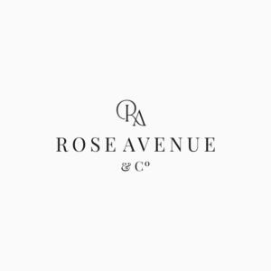Rose Avenue & Co | Logo Design by Ivan varian