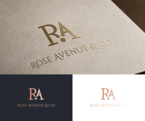 Logo Design by tejas.hapani for Rose Avenue and co | Design: #26817063