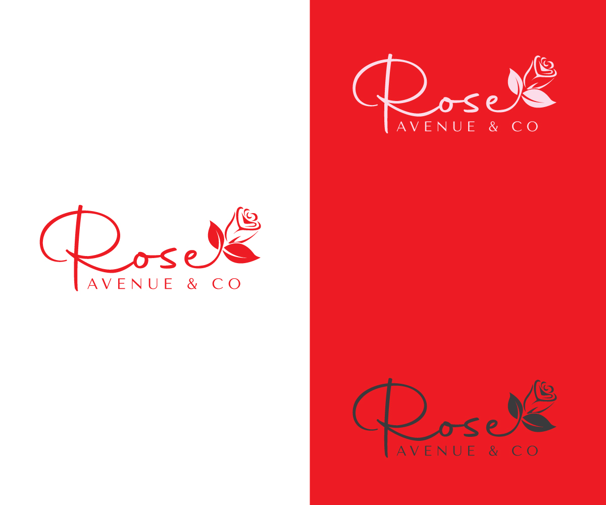 Logo Design by HEAVEN ART for Rose Avenue and co | Design #26702222