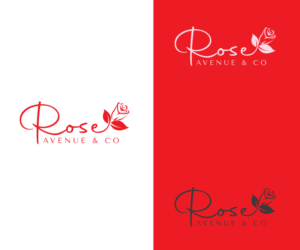 Rose Avenue & Co | Logo Design by HEAVEN ART