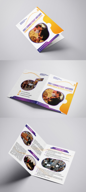 Design de Brochure par SAI DESIGNS pour Connecticut Virtuosi Chamber Orchestra, Inc.  | Design : #26701045