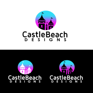 Castle Beach Designs | Logo Design by NILDesigns