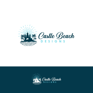 Castle Beach Designs | Logo Design by Minimal Studio
