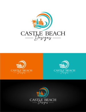 Castle Beach Designs | Design de Logo par ZeneFashions