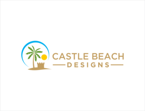 Castle Beach Designs | Logo Design by BNdesigner