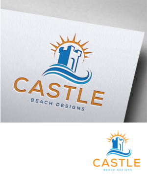 Castle Beach Designs | Logo Design by HEAVEN ART